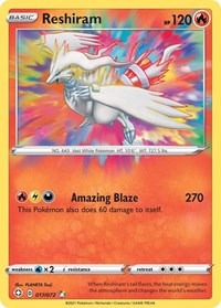 Reshiram - 017/72 - Shining Fates